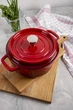 Кастрюля чугунная RINGEL Essen с крышкой 24 см (3.8 л) (RG-2300-24) - изображение 6