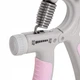 Эспандер кистевой пружинный с регулируемой нагрузкой Springos 20-50 кг FA0200 Grey/Pink - изображение 3
