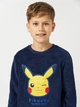 Детская теплая махровая пижама для мальчика Disney Pokemon HY20070 104 см Темно-синяя (3609088215480) - изображение 5