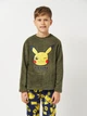 Детская теплая махровая пижама для мальчика Disney Pokemon HY20070 110 см Хаки (3609088215541) - изображение 3