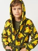 Детский махровый халат для мальчика Disney Pokemon HY20073 110 см Хаки (3609088305532) - изображение 4