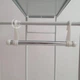 Полка над унитазом для ванной комнаты трехуровневая металлическая Toilet Rack, компактная напольная стойка-органайзер, универсальный стеллаж на 3 полки для хранения бытовой химии и аксессуаров Белая, PMW-3 - изображение 6
