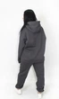 Жіночий спортивний теплий костюм KW-1 Графіт XS/S - зображення 7