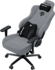 Fotel gamingowy Anda Seat Novis Plus XL Gray Fabric (AD23YC-XL-01-G-F-G04) - obraz 6