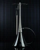 Кальян Oduman Orion Silver Black Glass серебристый, 30см, нержавеющая сталь с титановым покрытием - изображение 2