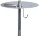 Кальян Oduman Orion Silver Black Glass серебристый, 30см, нержавеющая сталь с титановым покрытием - изображение 4