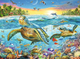 Пазл Ravensburger Морські черепахи 100 елементів 12942 (4005556129423) - зображення 2