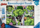 Puzzle Ravensburger Marvel Avengers Hulk 100 elementów 12004119 (4005555041191) - obraz 1