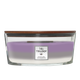 Ароматическая свеча Woodwick Ellipse Trilogy Amethyst Sky с трехслойным ароматом 453 г - изображение 1