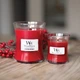 Ароматическая свеча Woodwick Medium Crimson Berries с ароматом рождественских ягод 275 г - изображение 2