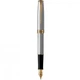 Перьевая ручка Parker SONNET Stainless Steel GT FP F 84 111 - изображение 1