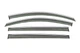Ветровики для Volkswagen Touran 2010-2015 (4 шт, с хромированным молдингом), Дефлекторы окон Volkswagen Touran - изображение 1