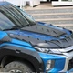 Накладка на капот для Mitsubishi L200 2015-2024, пластик - изображение 6