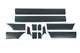 Молдинг дверей AMG для Mercedes Sprinter W907/W910 2018+, средняя база, 4 шт, пластик - изображение 3
