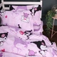 Комплект постельного белья Mirson Полуторный Евро 160х220 см 17-0869 Lovely Kuromi Бязь (2200012067451) - изображение 3