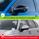 2 Накладки на зеркала BMW-Style для Honda Civic 2021+ Хетчбек - изображение 8