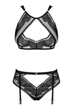 Комплект Obsessive Allastia 2-pcs L/XL Чорний (SX2578) - изображение 4