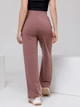 Спортивные штаны на флисе женские ISSA PLUS 12312A XL Коричневые (issa2007682109340) - изображение 3