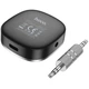 FM-трансмітер Hoco E80 Travel car AUX BT receiver Чорний - зображення 3