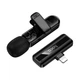 Мікрофон-петличка Hoco L20 Fair wireless microphone iP Чорний - изображение 3