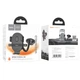 Холдер Hoco H20 Mighty one-button car holder(windshield) Чорний - изображение 2
