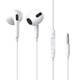 Навушники Baseus Encok 3.5mm lateral in-ear Wired Earphone H17 Білий - изображение 1