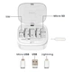 Кабель Hoco U140 Retractable charging data cable set Білий - зображення 3