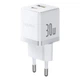 МЗП Baseus Palm Fast Charger C+U 30W EU Білий - изображение 1