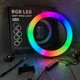 Кольцевая RGB лампа - подсветка 26 см MJ26 - изображение 2