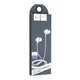 Навушники Hoco M14 initial sound universal earphones with mic Білий - изображение 2