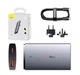 МЗП Baseus GaN5 Pro Ultra-Slim Fast Charger C + U 65W (Overseas Edition) Сірий - изображение 3