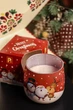 Свеча в стакане Pako Кросно"Снеговики" - изображение 4