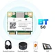 Двохдіапазонний адаптер RTL8822CE 1200Mbps WiFi Card + Bluetooth 5.0 mini PCI-E - изображение 3