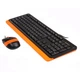 Комплект A4Tech F1010 Orange (4711421943093) - изображение 3