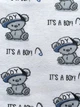 Пеленка байковая фланель 110 х 90 см It's A Boy - изображение 4