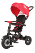 Rowerek trójkołowy Milly Mally Qplay Rito Rubber Czerwony 3848 (5061047480168) - obraz 1