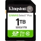 Карта памяти SDXC Kingston Canvas Select Plus Gen3 1TB C10 U3 V30 R 150Mb/s W 100Mb/s Black (SDS3/1TB) - изображение 1