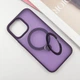 Чохол Ummi Colorful MagSafe HQ Ring для iPhone 14 / iPhone 13 з кільцем-підставкою 360° Айфон 14/Айфон 13 Purple - зображення 3