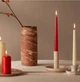 Свеча конусная Bolsius 245/24мм red 8 шт - изображение 3