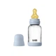 Стеклянная бутылочка BIBS Baby Glass Bottle полный комплект Baby Blue, 120 ml - изображение 8