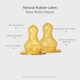 Дитяча пластикова пляшечка BIBS Baby Bottle Round Latex Slow Flow, 150 ml Sage - изображение 2