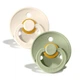 Набір BIBS 6-18 m Colour Latex Round Ivory / Sage, 2 шт - зображення 2