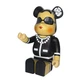 Фигурка Статуэтка медведь Беарбрик Bearbrick Chanel колекционная 28 см Черный (28323) - изображение 4