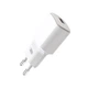 Мережевий зарядний пристрій(адаптер) XO L73 1USB / 2.4A / 12W white - зображення 2
