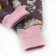 Теплый комбинезон для девочки Dexter`s с цветами coffee flower 74 см коричневый - изображение 5
