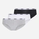 Набор трусиков хипстеров женских Puma Hipster 3P 90759201 XL 3 шт White/Grey/Black (8718824804736) - изображение 2