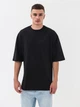 Набор футболок хлопковых длинных мужских Ray Oversize U0104M-4PACK3 S/M 4 шт Светло-зеленый/Голубой/Темно-серый/Черный (RAY2000000038513) - изображение 4
