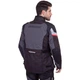 Мотокуртка текстильная с защитой и съемным утеплителем SCOYCO JK122 (PL, PVC, XL, черный-серый) - изображение 4