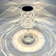 Лампа LED настольная аккумуляторная акриловая Crystal Table Lamp, беспроводной светодиодный декоративный светильник с сенсорным переключателем и USB-зарядкой для дома, спальни, гостиной, WCL-052 - изображение 10