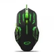 Миша Esperanza MX403 Apache (EGM403G) Black/Green USB - зображення 1